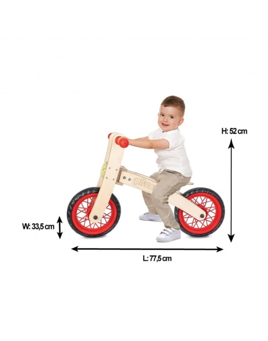 ® 02 001  Freestyle Cycle - Ahşap Bisiklet Pedalsız / +24 ay