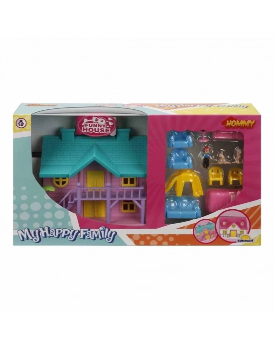 ® 02081  2 Katlı Ev Oyun Seti Villa