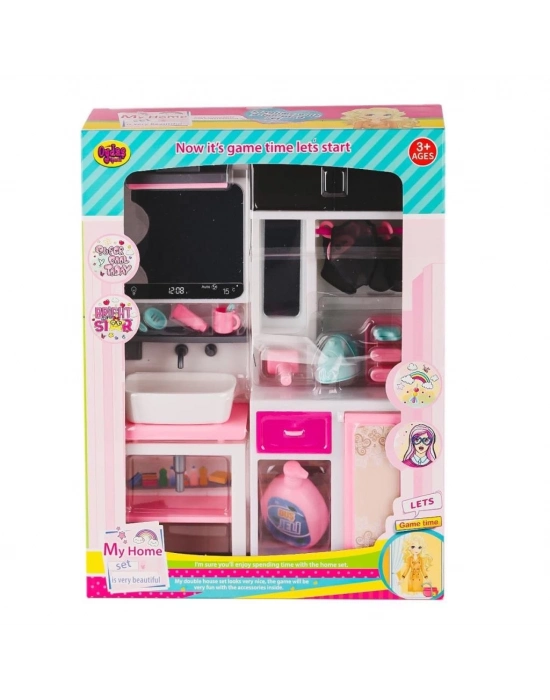 ® 02383 Lavabo ve Ütü Masası Oyun Seti -Oydaş Oyuncak