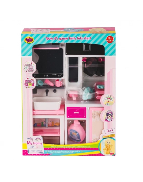 ® 02383 Lavabo ve Ütü Masası Oyun Seti -Oydaş Oyuncak