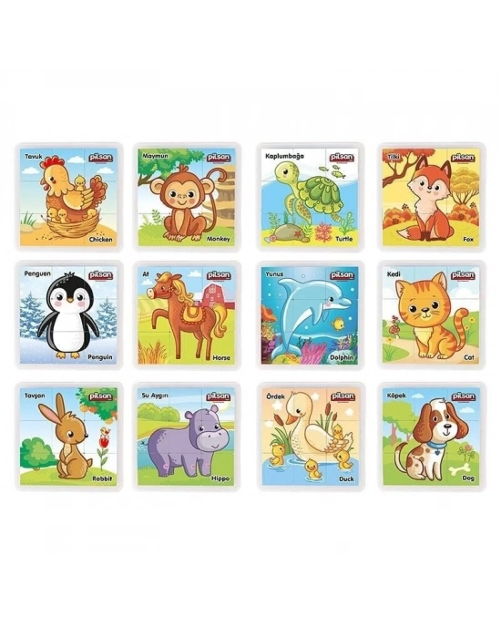 ® 03 355 ANIMAL SERIES PUZZLE SET