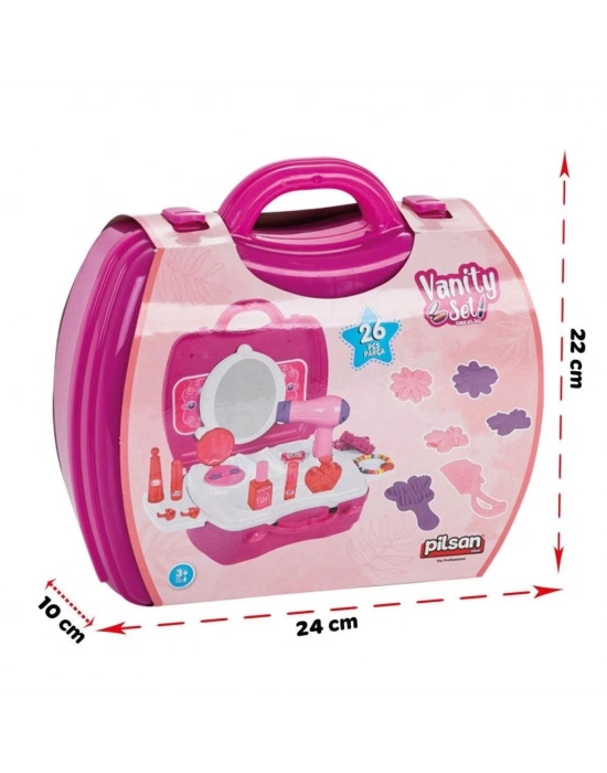 03 562 Aesuarlı Çantalı Makyaj Seti - Oyuncak