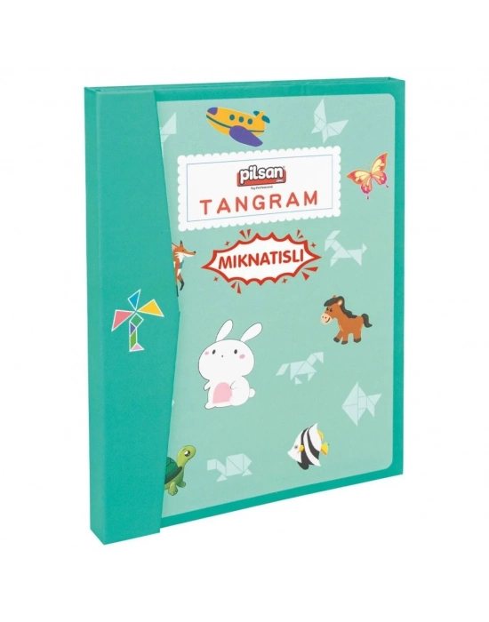 ® 03 569 Ahşap Manyetik Tangram - Oyuncak