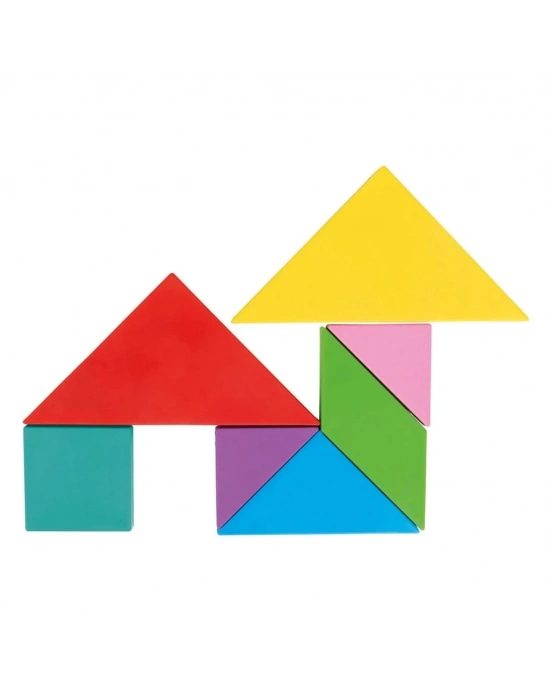 ® 03 569 Ahşap Manyetik Tangram - Oyuncak