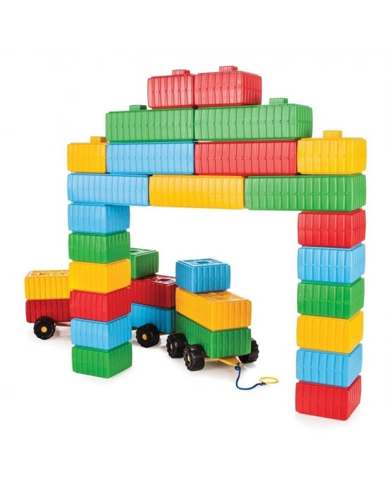 ® 03251 TUĞLA BLOK VE ARABA SETİ S172117281