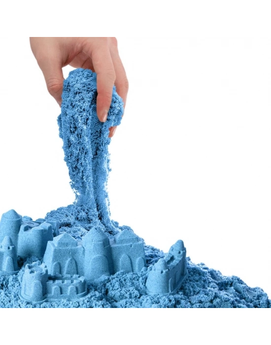 ® 03686  Aksesuarlı Mavi Kinetik Oyun Kumu 500 gr