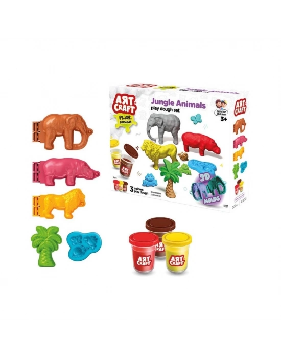 ® 03997 Art Craft Orman Hayvanları Hamur Set 168 Gr -Fentoys