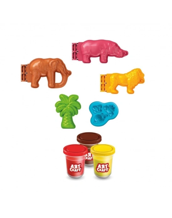 ® 03997 Art Craft Orman Hayvanları Hamur Set 168 Gr -Fentoys