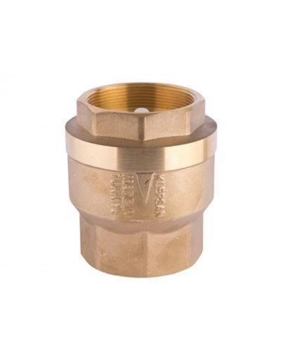 1 1/4 Dik Çekvalf Prinç