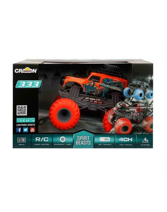 ® 1:18 USB Şarjlı Uzaktan Kumandalı Araba 25 cm