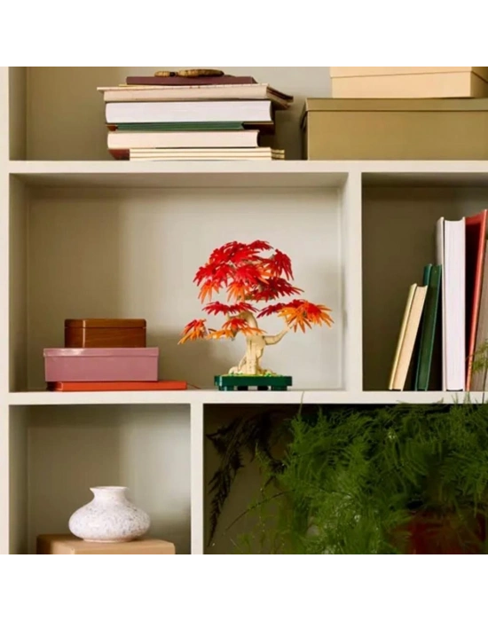 ® 10348  iconic Japon Akçaağaç Bonsai Ağacı 474 parça +18 yaş