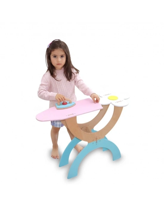 ® 1038 Ahşap Ütü Masası Seti -Lulubere Oyuncak