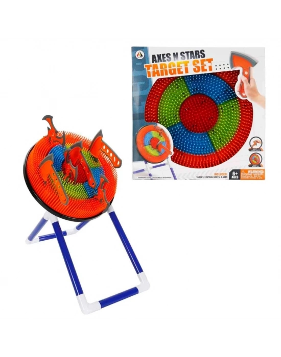 ® 11912 SUN-AOJ-DART TARGET SET AXES N STARS AYAKLI