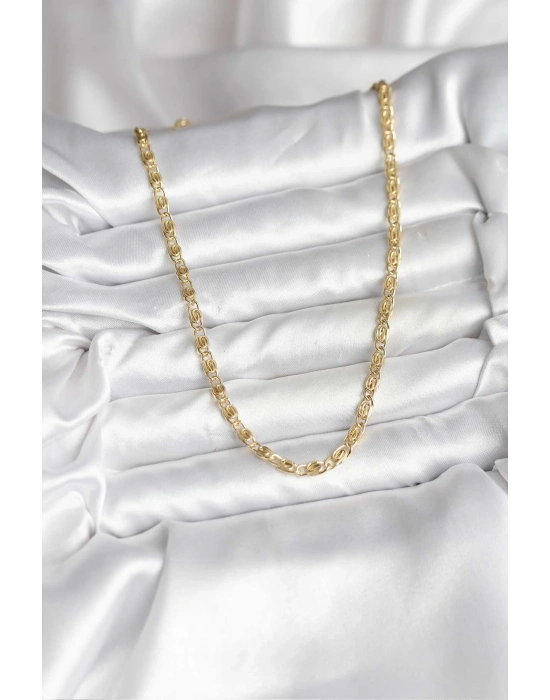 ® 14K Gold Renk Kaplama Zincir Model CM Kadın Kolye