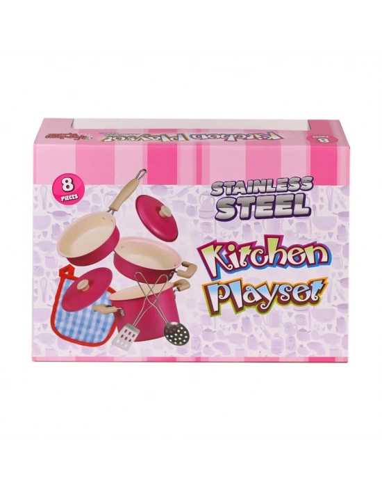 ® 1818-6A  Tencere 8 Parça -Vardem Oyuncak