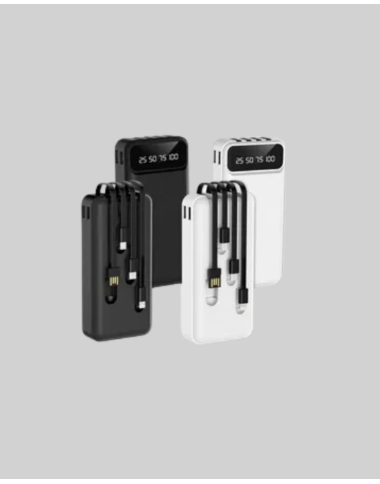 ® 20.000mAh Taşınabilir Powerbank PD Teknolojili Çift USB Çıkışlı