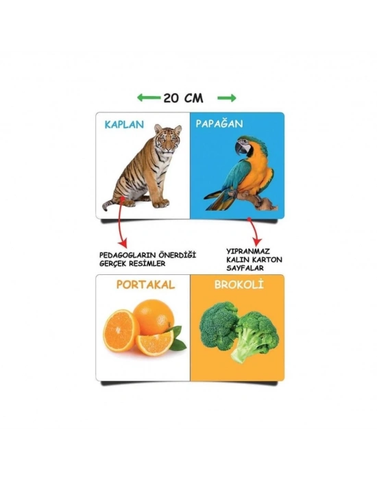 ® 2090 İlk Kütüphanem-İlk Sözcükler 8Li  Kitap Seti