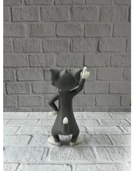 ® 22 cm Tom Figürü Çizgi Karakter Biblo Koleksiyonluk Dekoratif Obje