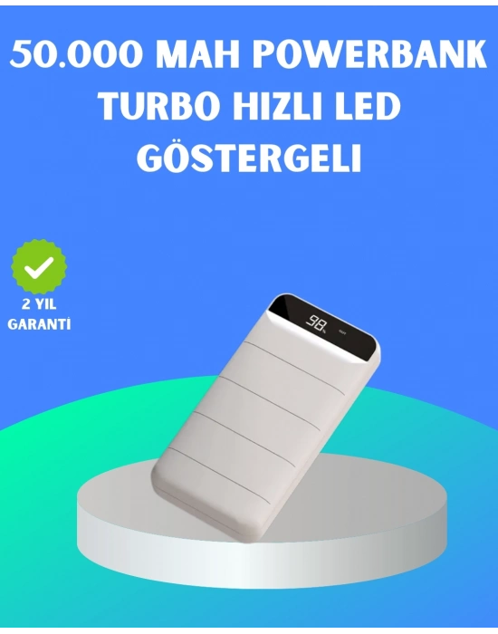 ® 22.5W PD Destekli Taşınabilir Şarj Cihazı Çoklu Çıkışlı Model Powerbank