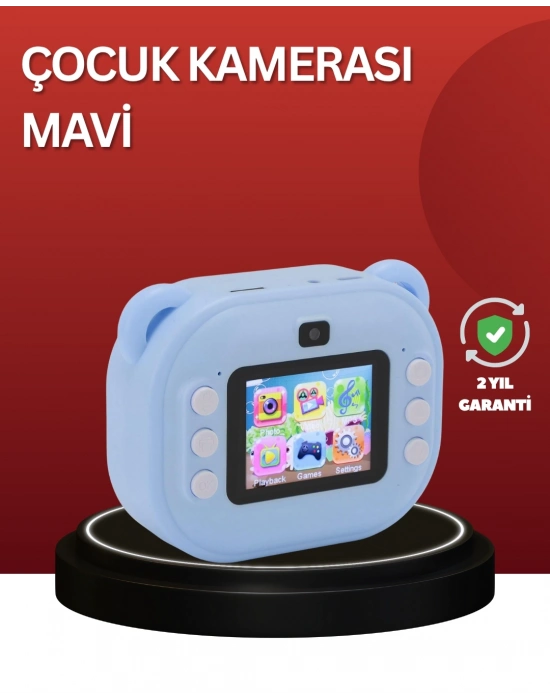 ® 24MP HD Şipşak Kamera – Termal Baskılı, Çift Lensli HD