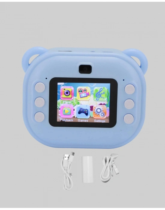 ® 24MP HD Şipşak Kamera – Termal Baskılı, Çift Lensli HD