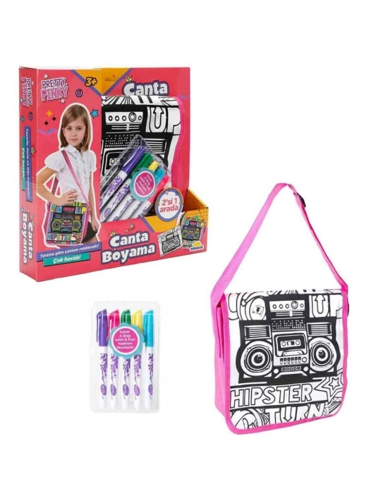 ® 2in1 Omuz Çantası Boyama Seti