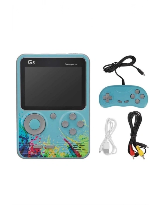 ® 3 İnç Ekran 500 Oyunlu Game Box Mini Taşınabilir Oyun Konsolu