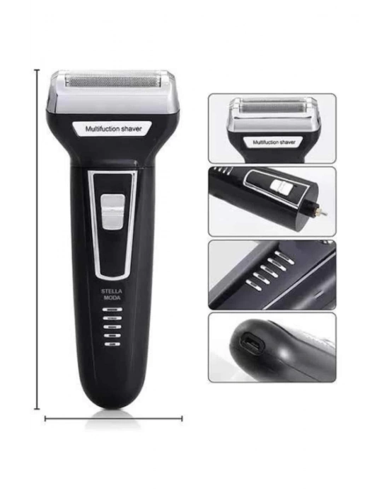 ® 3lü Set Saç Sakal Kesme Traş Makinesi Burun Kılı Alma Tıraş Makinesi