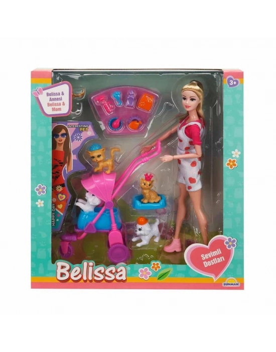 ® 3045 Belissanın Annesi ve Sevimli Dostlar 30 cm -
