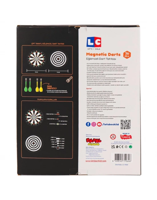 ® 31064-Eğlenceli Manyetik Dart