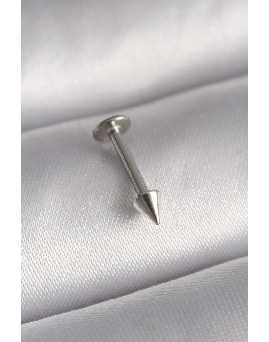 ® 316L Çelik Gümüş Renk Çivi Model Piercing