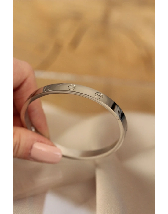 ® 316L Çelik Silver Renk Bilezik