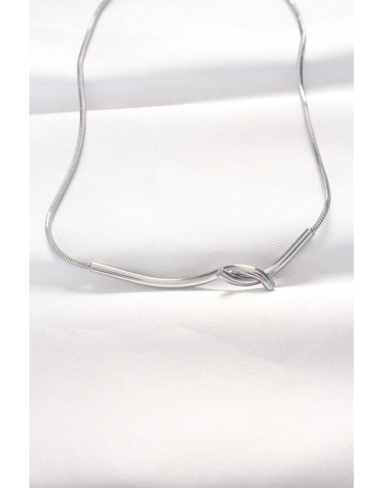 ® 316L Çelik Silver Renk Kolye