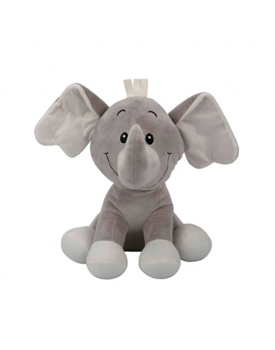 ® 3182 Oturan Peluş Hayvanlar 35 cm Hipopotam-İnek-Fil-mun