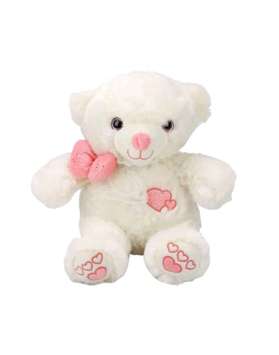 ® 3186 Papyonlu Peluş Ayı 30 cm -