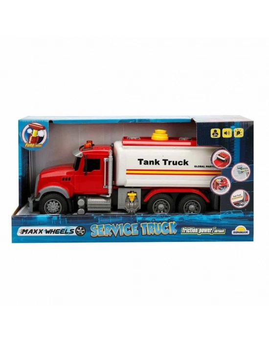 ® 3326 Maxx Wheels Sesli ve Işıklı İtfaiye Araçları -