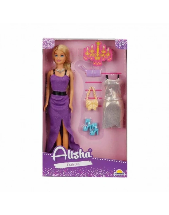 ® 3393 -RST-SIS Yedek Kıyafetli Bebek Set 29 cm