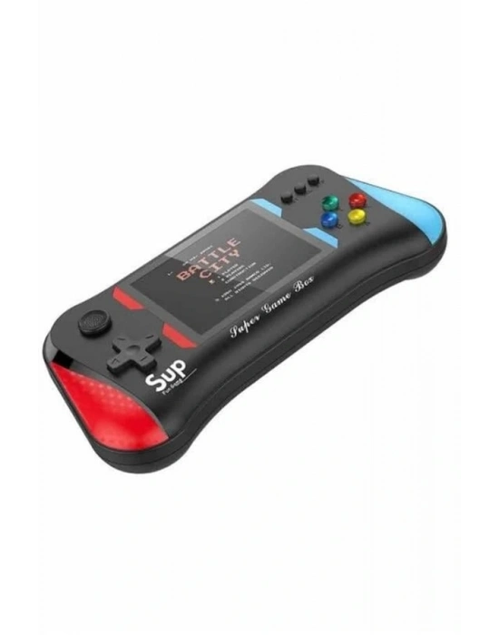 ® 3.5 İnç 500 Klasik Retro Oyun Yüklü Kollu Oyun Konsolu