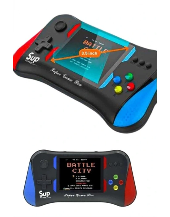 ® 3.5 İnç 500ü 1 Arada Klasik Oyun Konsolu Nostalji Oyunlu Atari