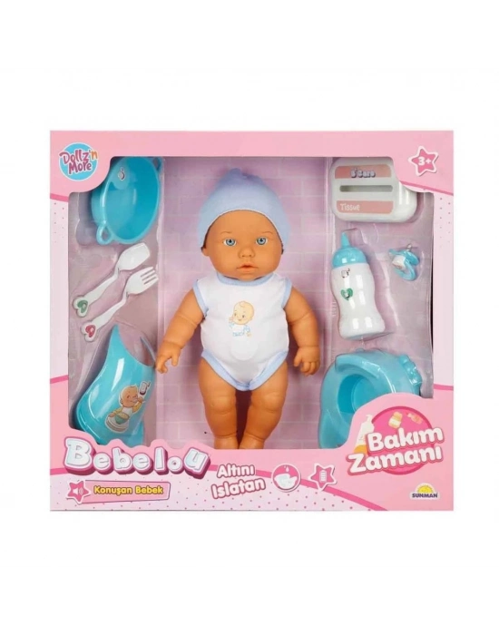 ® 3823 Bakım Zamanı Sesli Gülen Ağlayan Bebek 32 cm -