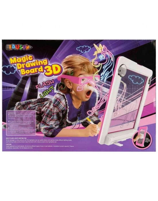 ® 3D Doodle Sihirli Pembe Yazı Tahtası