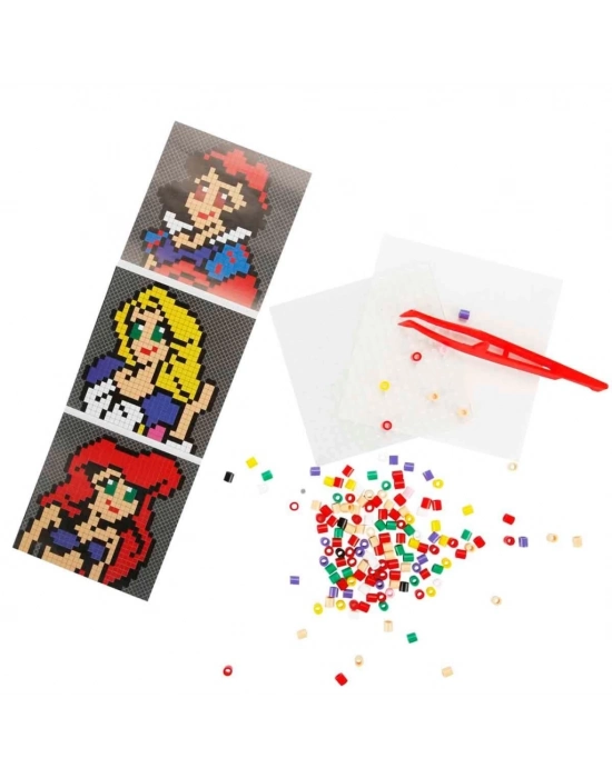 ® 3in1  Princess Pixel Pixel Boncuk Aktivite ve Oyuncak Seti S00005169
