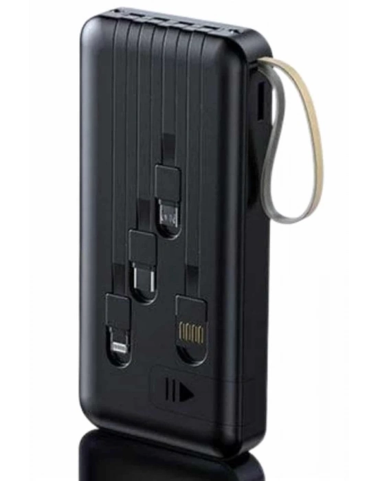 ® 4 Çıkışlı 20.000 Mah Powerbank Uzun Pil Ömürlü Taşınabilir