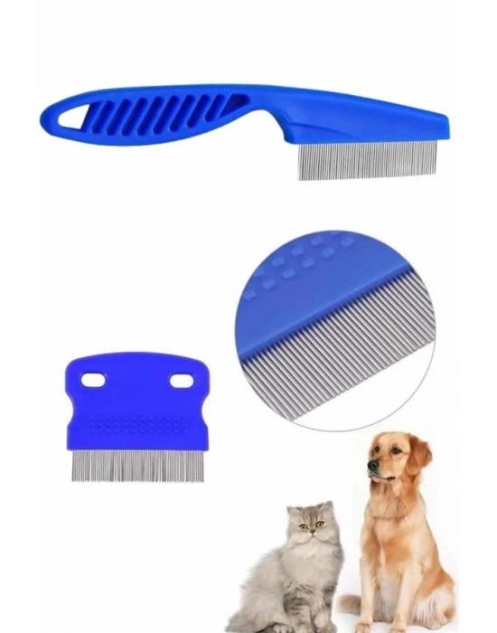 4lü Bit Evcil Hayvan Tarak Seti Kedi Köpek Bit Tarak Seti Pire Tarağı