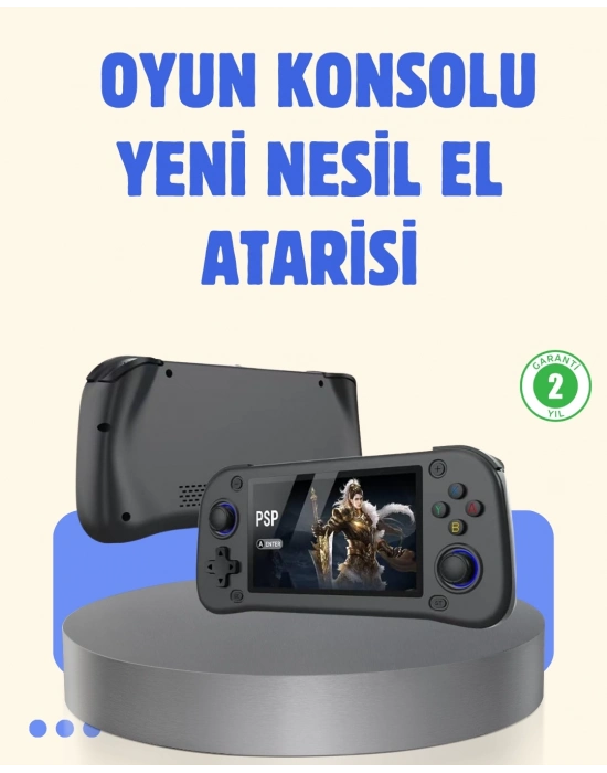 ® 4.3 İnç IPS Ekranlı Taşınabilir Oyun Konsolu 64GB 10000 Oyun