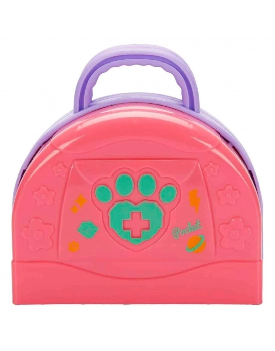 ® 4368 2in1 Çantalı Evcil Hayvan Veteriner Seti Sürpriz Paket