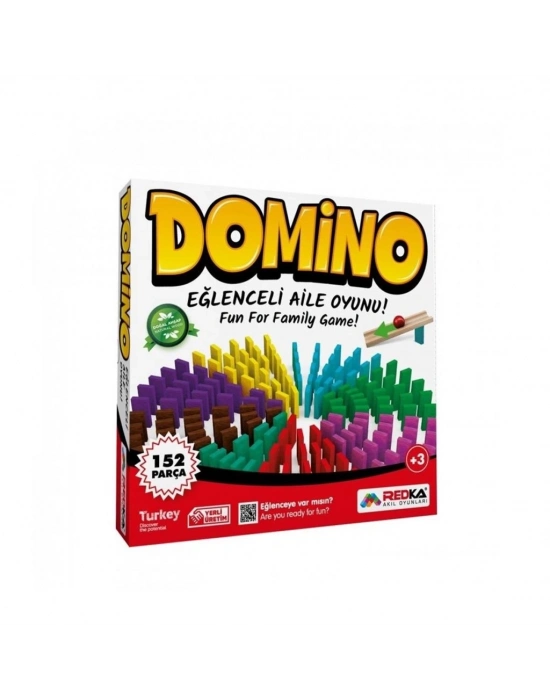 ® 4456 Renkli Ahşap Domino