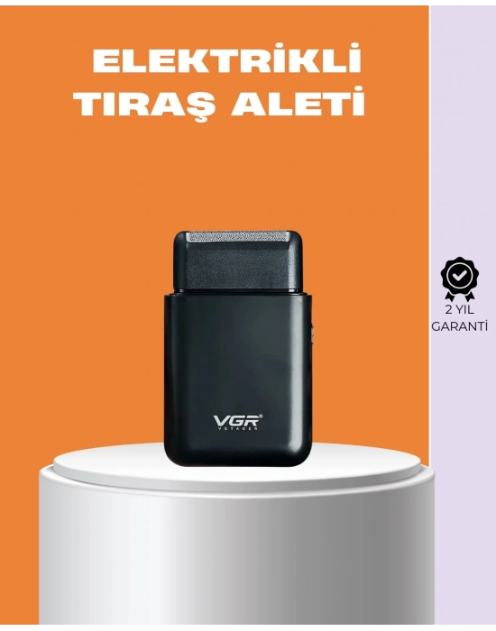 ® 45 Dakika Çalışma Süreli Şarjlı Tıraş Makinesi | ABS Gövdeli
