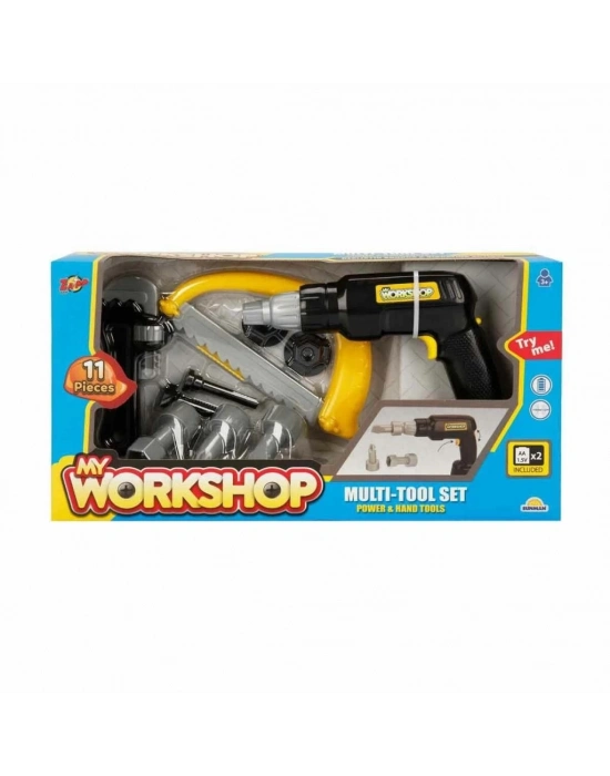 ® 4622  Toys My Worhop Elektronik Tornavida Tamir Seti 11 Parça