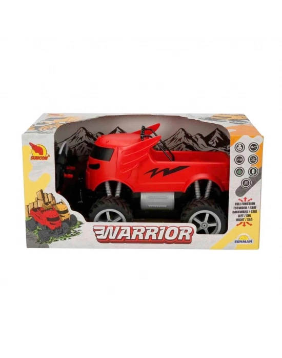 4677 1:18  Warrior USB Şarjlı Uzaktan Kumandalı Araba 28 cm